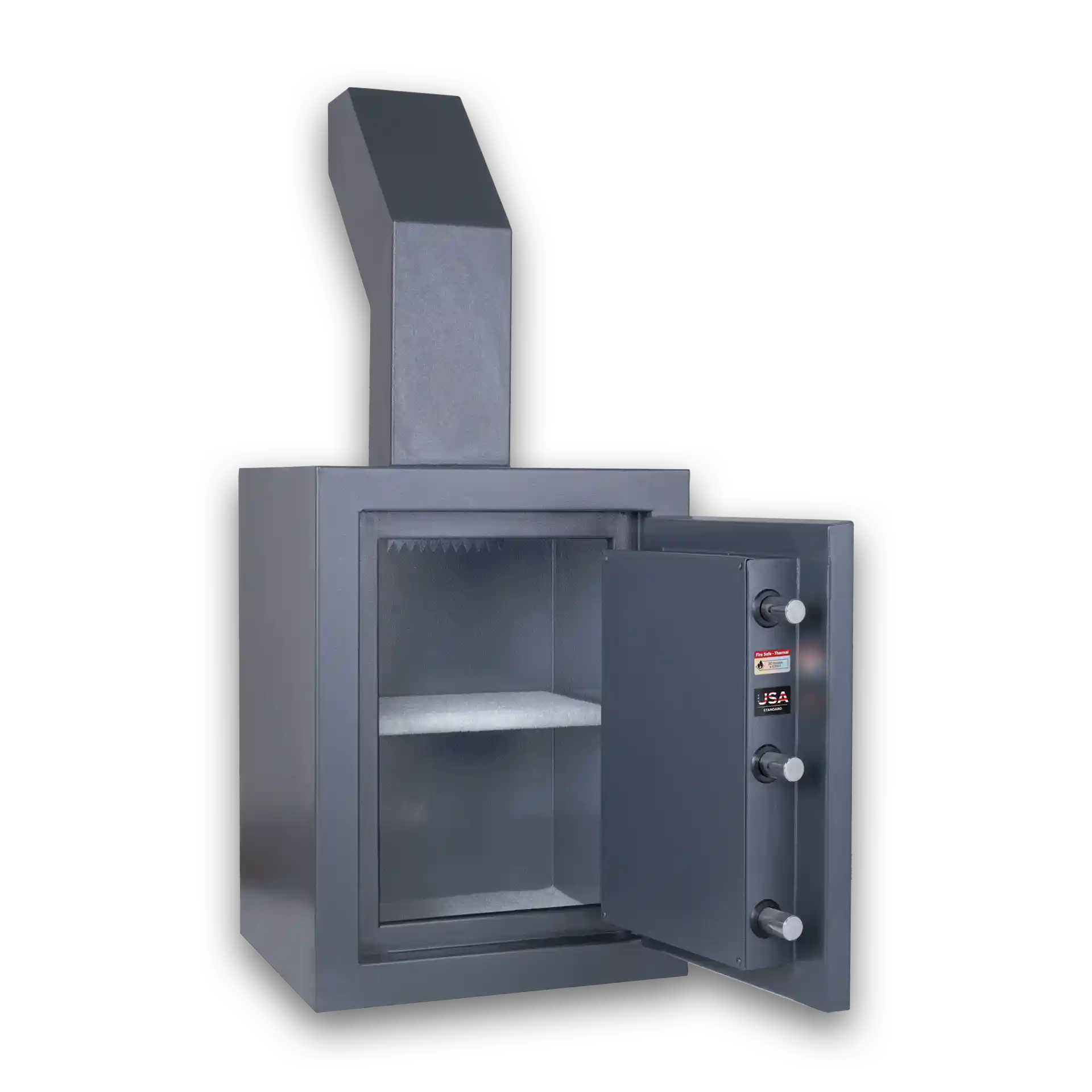 cajas-fuertes-cuello-de-ganso-600-Abierta-3-4