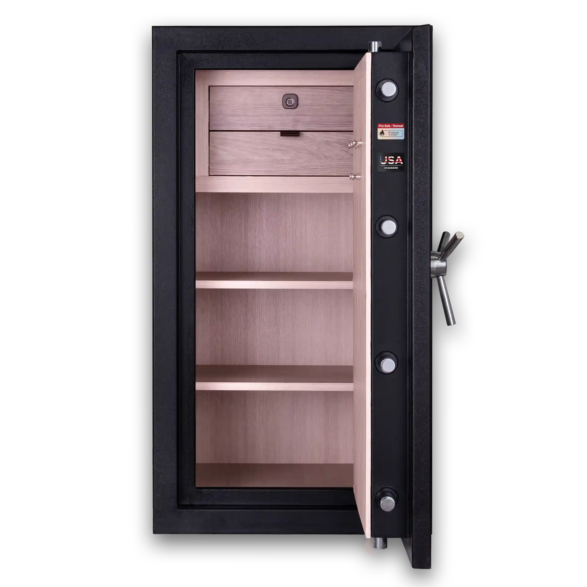 cajas-fuertes-luxury-1000-Abierta-Frente